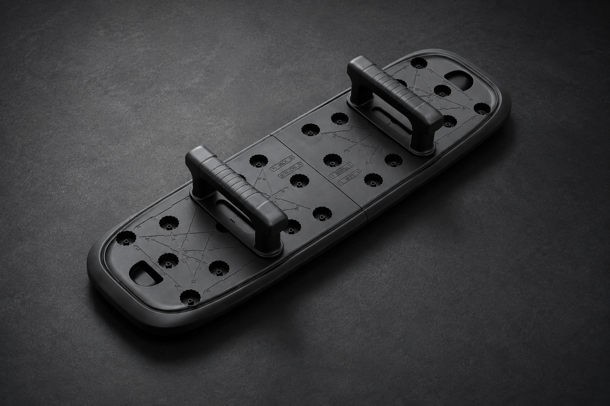 TruePulse push-up training board for upper-body strength workouts