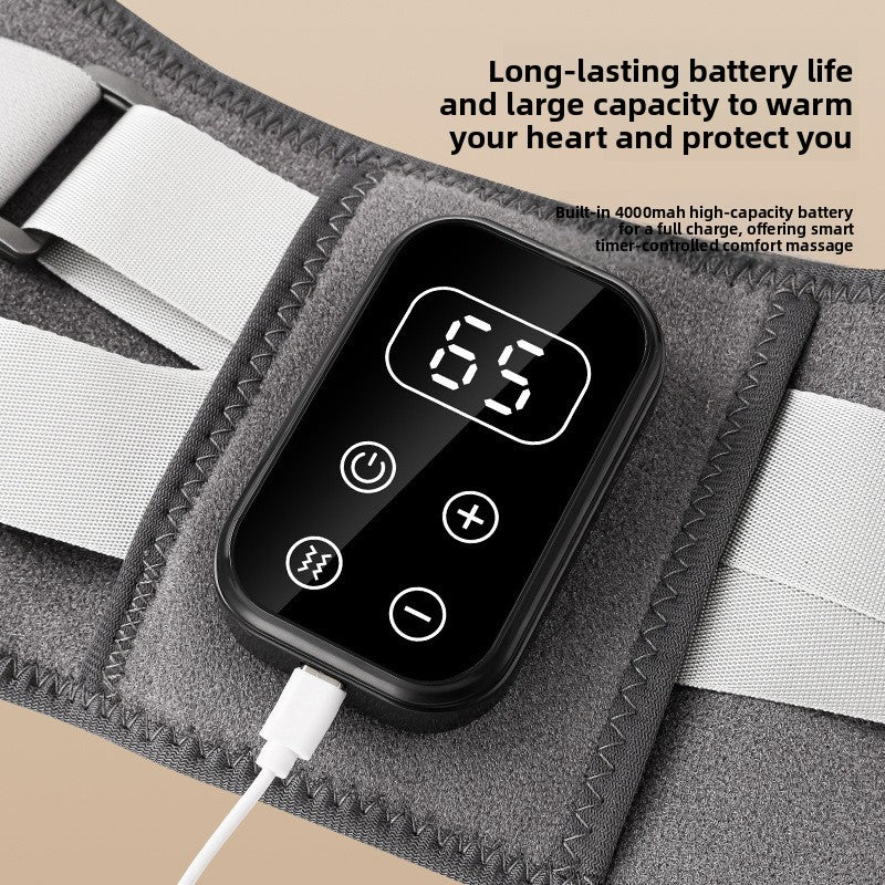 TruePulse heating massage belt with heat therapy and massage function