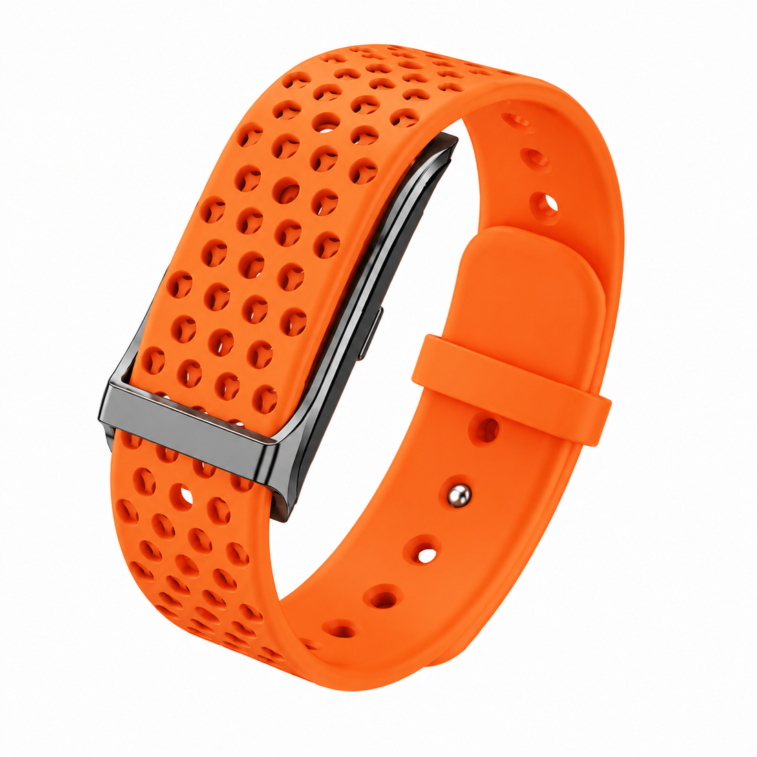 TruePulse silicone strap smart fitness bracelet with heart rate tracking