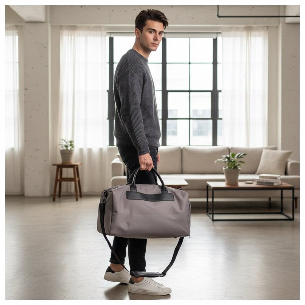 TruePulse large waterproof luxury gym bag with wet dry compartment