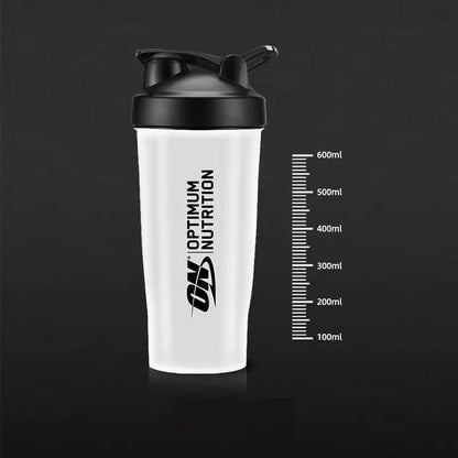 TruePulse 600ml protein shaker bottle with mixing ball