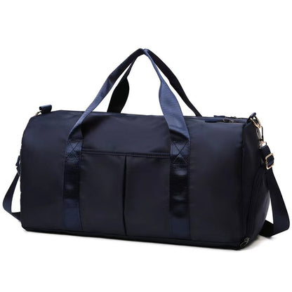 TruePulse gym sports bag with shoe compartment and wet pocket
