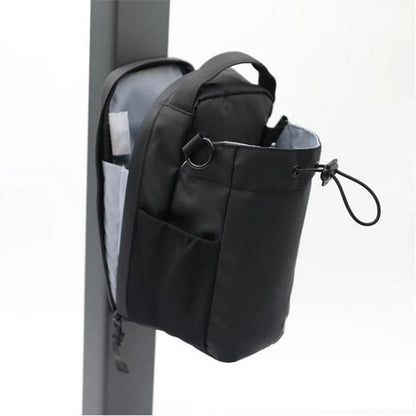 TruePulse magnetic fitness water bottle bag with shoulder strap