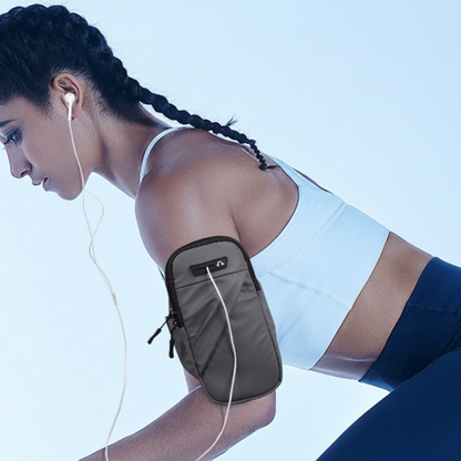 TruePulse running phone arm band and fitness wrist bag for sports