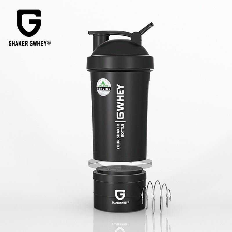 TruePulse 600ml protein shaker bottle with mixing ball