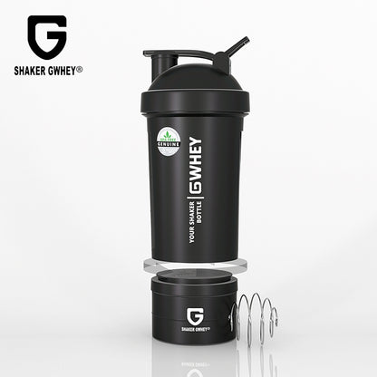TruePulse 600ml protein shaker bottle with mixing ball