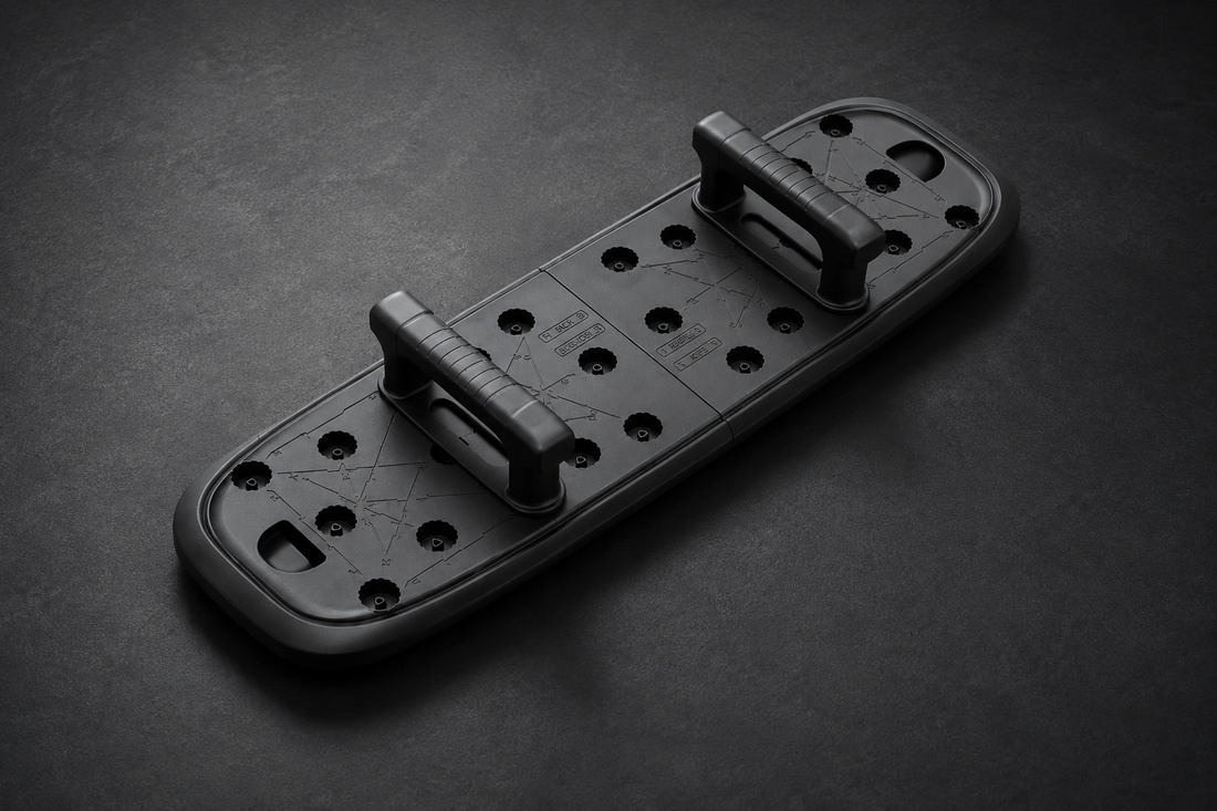 TruePulse push-up training board for upper-body strength workouts