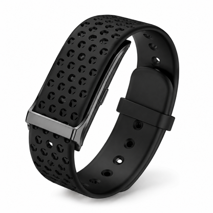 TruePulse silicone strap smart fitness bracelet with heart rate tracking