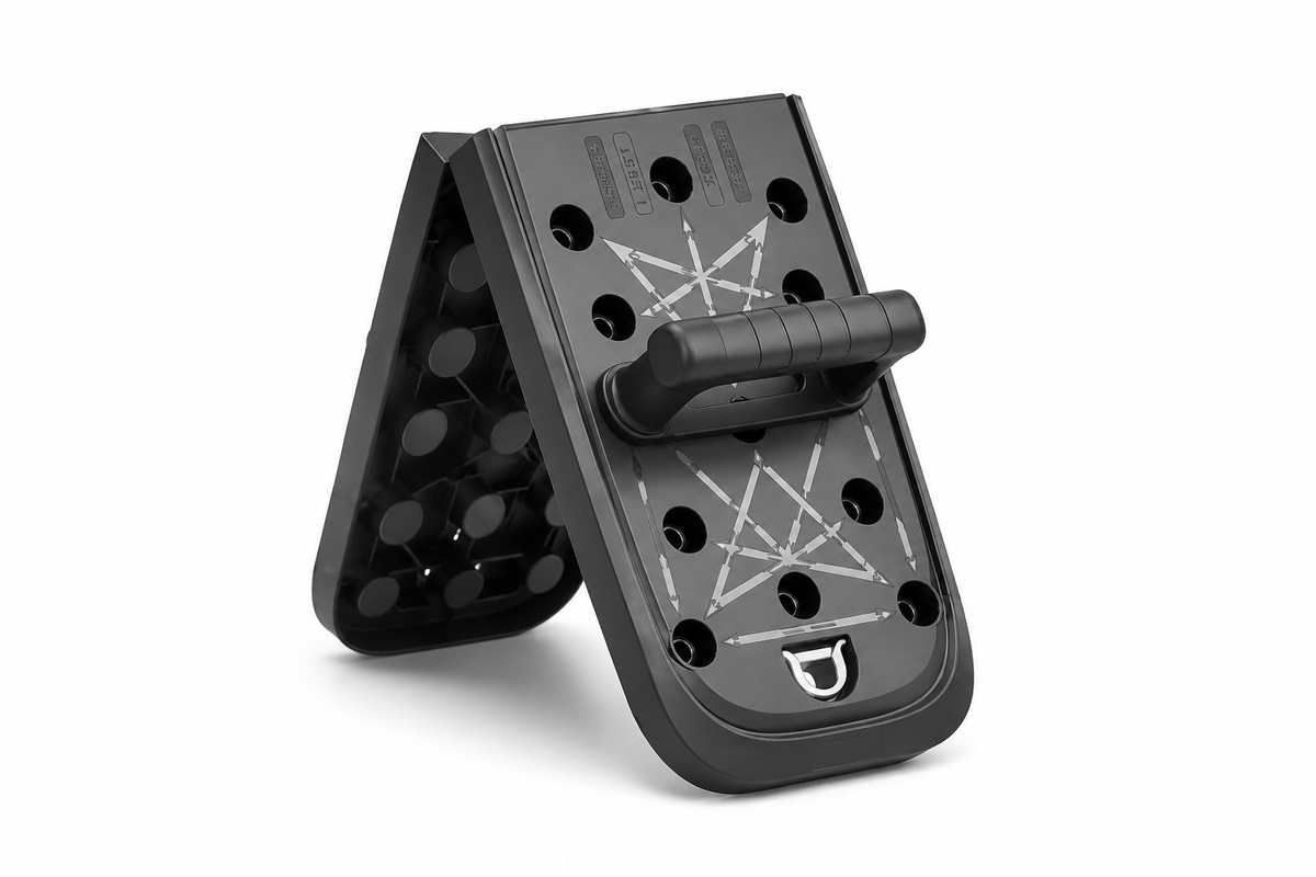 TruePulse push-up training board for upper-body strength workouts