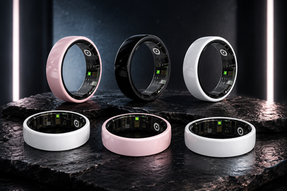 TruePulse ceramic smart ring for sleep, heart rate and fitness tracking