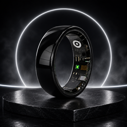 TruePulse ceramic smart ring for sleep, heart rate and fitness tracking