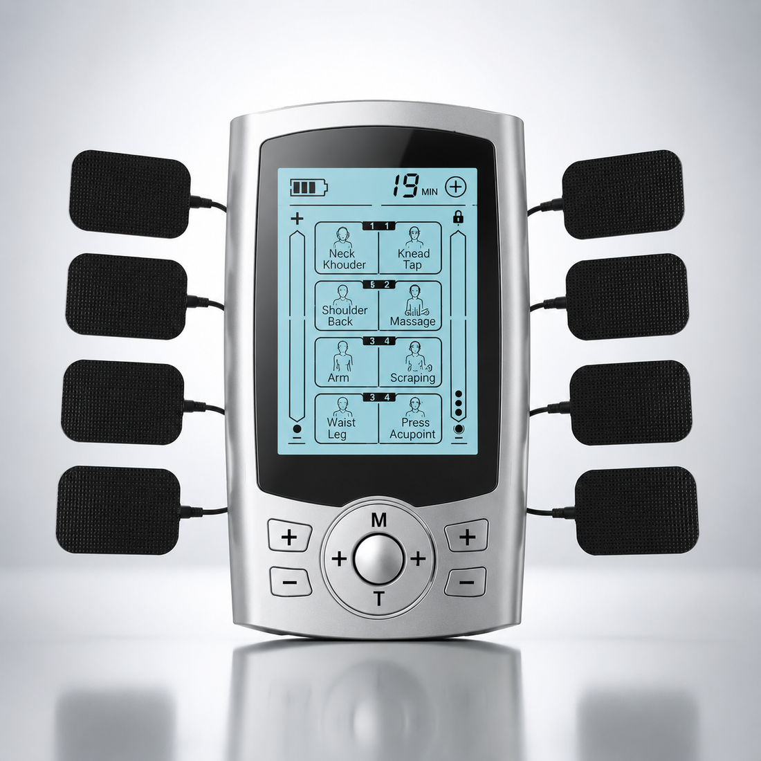 TruePulse TENS muscle stimulator massager for fitness recovery
