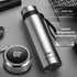 TruePulse SmartTemp insulated stainless steel water bottle with tea infuser