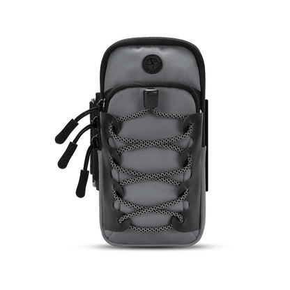 TruePulse reflective running arm phone bag for fitness and outdoor workouts