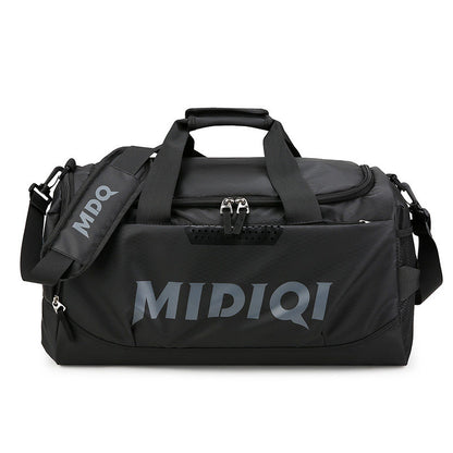 TruePulse Midiqi waterproof gym sports bag with wet dry pocket