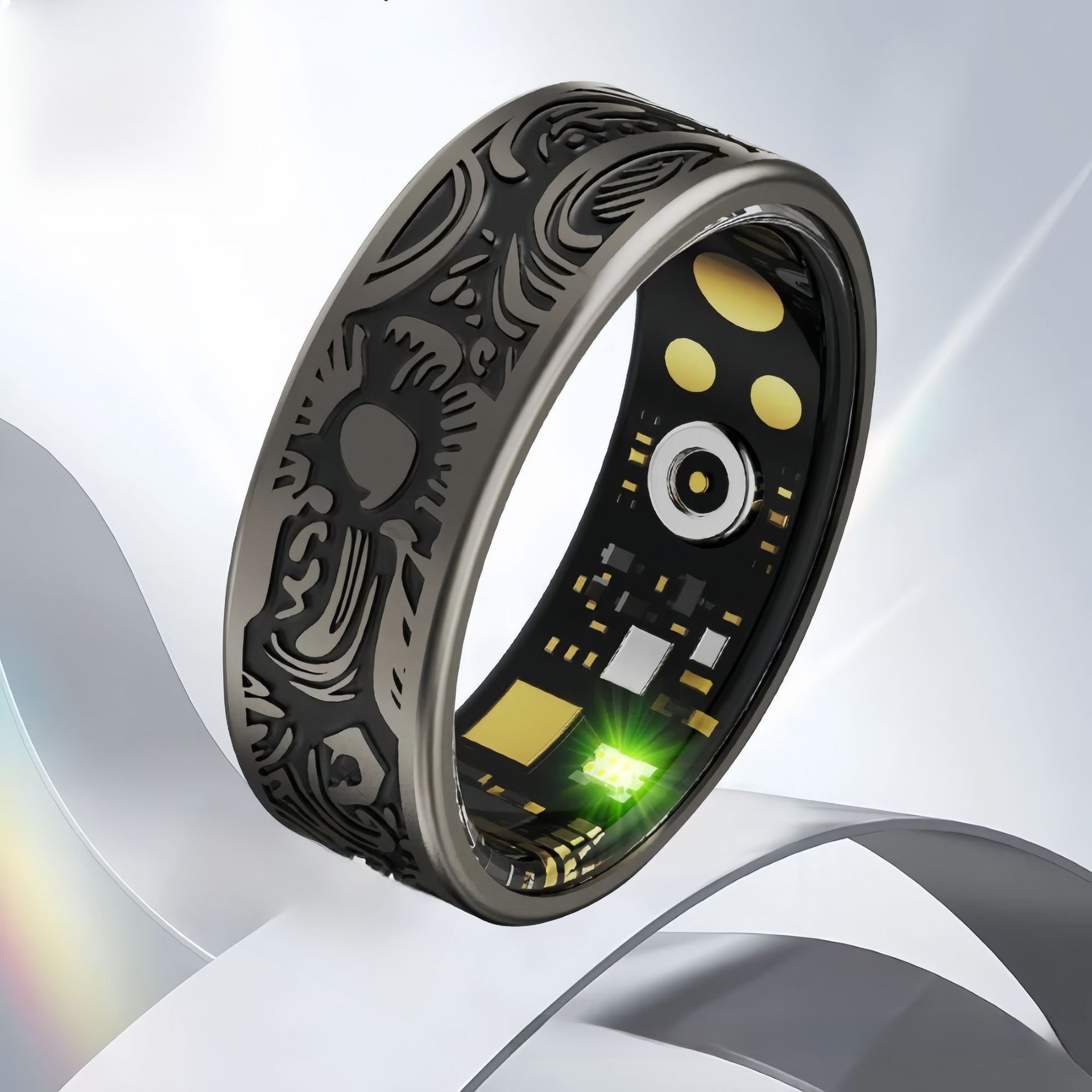 TruePulse Obsidian Ring